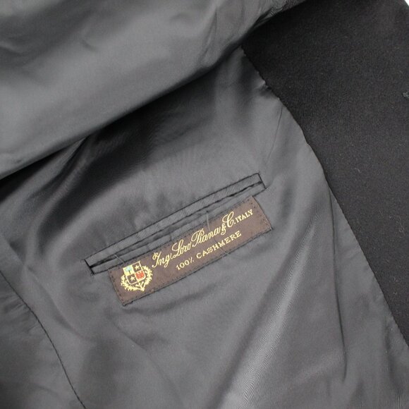 Nordstrom x Loro Piana Sport Coat Men's 48L Classic Cashmere Two Button Black - Picture 2 of 14